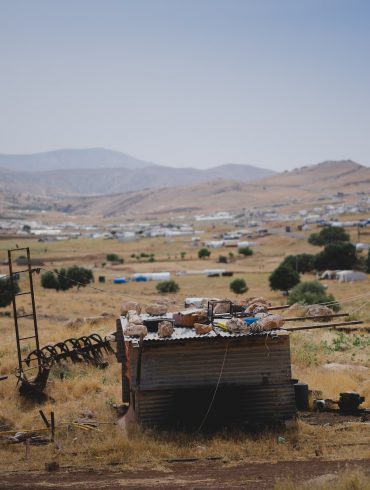 A camp for IDPs from the Sinjar (Shingal) region, after being displaced by the Islamic State.